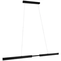 Paulmann Aptare 2-flg. 18W 60 cm schwarz Metall
