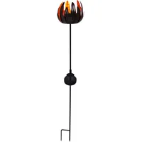 NÄVE LED-Solar-Erdspieß Blume Kupfer 90 cm