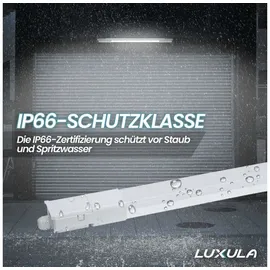 LUXULA LED-Feuchtraumleuchte, EEK: E, 32W, 3616lm, 4000K, 1200mm