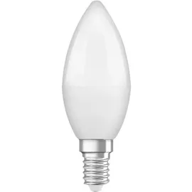 Osram LED Leuchtmittel Classic B LED-Lampe Weiß 4000 K 4 W E14 matt, FS 840 neutralweiß 4000K