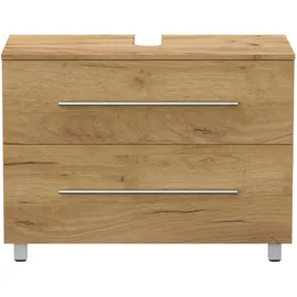 Posseik Waschbeckenunterschrank Mondial 85 x 63 cm Eiche Gold