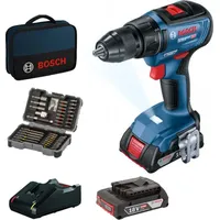 Bosch Professional, Bohrmaschine + Akkuschrauber, GSR 18V-50+43 (Akkubetrieb)