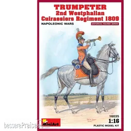 MiniArt 550016035 - 1:16 Fig. Kür. Trompeter 2.We. Reg. 1809