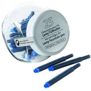 Pelikan Tintenpatronen für Lamy Füller blau 25ST