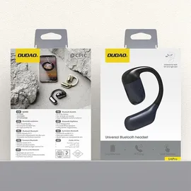 DUDAO U4Pro Bluetooth Headset OWS Bluetooth 5.3 IPX5 50 mAh Schwarz - Schwarz