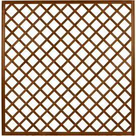 Andrewex Rankgitter Nancy 180 x 180 cm Braun