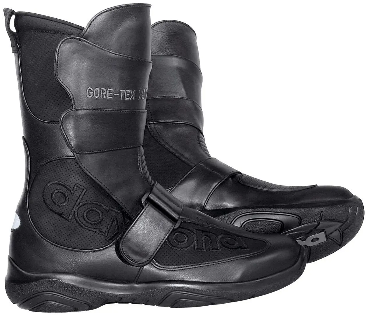 Daytona Burdit GTX Gore-Tex wasserdichte Motorrad Stiefel, schwarz, Größe 36 für Männer