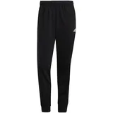 Adidas Herren Essentials Warm-Up Tapered 3STREIFEN« Trainingshose SCHWARZ|WEISS|WEISS S