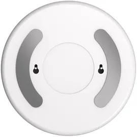 Hama Kabelbox, rund Wandmontage, Schreibtisch, Büro, Zuhause etc., integrierte Kabelführung, einfaches Kabelmanagement, Kabelschutz, flach) weiß