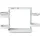 Umbra 1017580-670 Holster Multi-Level-Organizer, Moderne Aufbewahrung für Küche, Badezimmer und Büro, Kunststoff, Weiss/Nickel, Einheitsgrösse