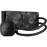 Corsair Nautilus 240 RS CPU-Flüssigkeitskühler – 240mm AIO – Geräuscharm – Direkter Mainboard-Anschluss – Intel LGA 1851/1700, AMD AM5/AM4 – 2X RS120-Ventilatoren Inbegriffen – Schwarz