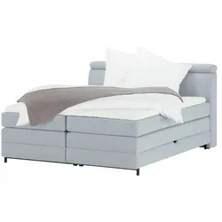 switch Boxspringbett  Kay ¦ grau ¦ Maße (cm): B: 163 H: 108