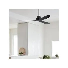 LUCCI AIR Whitehaven 142 cm Deckenventilator Schwarz