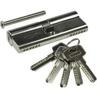 ChiliTec Schließzylinder Türzylinder 40/40mm, 5 Sicherheitschlüssel
