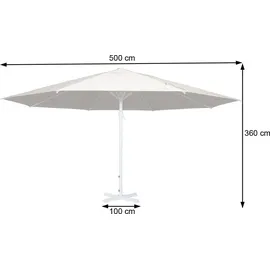 MCW Carpi II Ø 500 cm Creme-beige
