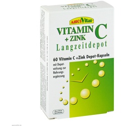 Vitamin C+Zink Depot Kapseln 60 St