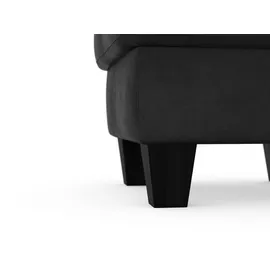 sit&more Stauraumhocker SIT & MORE "Belluci", grau (anthrazit), B:58cm H:48cm T:58cm, Hocker, mit Stauraum