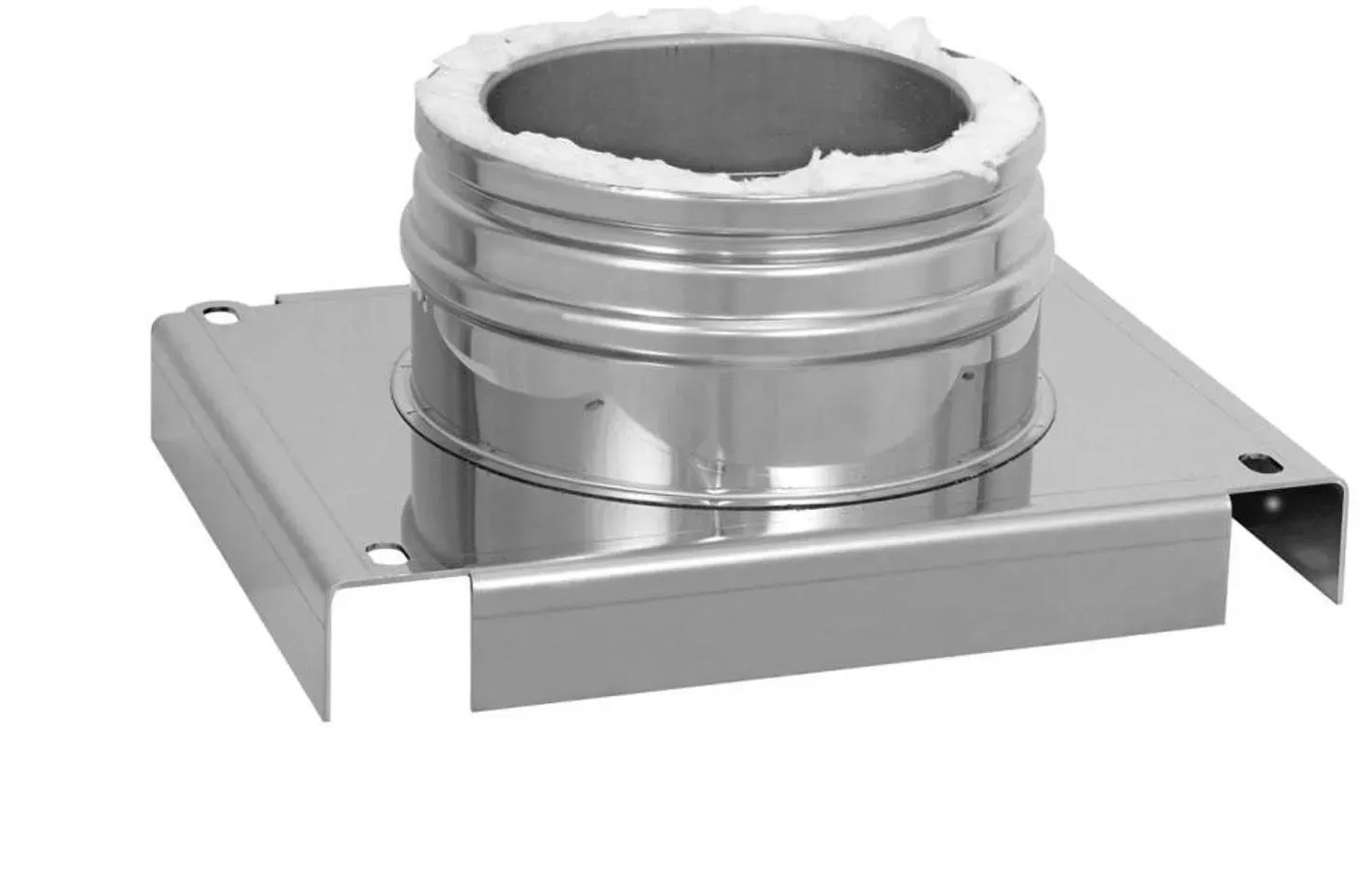 Schiedel ICS-150 Grundplatte mit Ablauf unten doppelwandig
