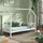 Vipack Hausbett CABANE 90 x 200 cm Kiefer massiv weiß