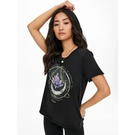Only T-Shirt - Lila,Schwarz,Weiß,Grau,Grün - XS
