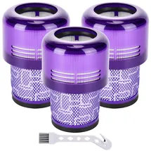 Artraise 3er-pack Ersatzfilter für Dyson V11 V15 Sv14 Sv22 Absolute Animal Detect Cyclone Extra Pro Torque Drive Akku Staubsauger Dy-970013-02 & 97001302