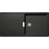 Schock Tia D-100L A links Einbauspüle Granit grau Handbetätigung 1000 x 500 mm