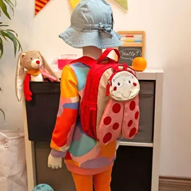 Sigikid 25337 - Pfötchen-Rucksack Marienkäfer