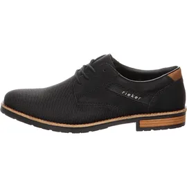 Rieker Schnürschuh Herren Schwarz 46