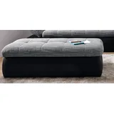 DOMO collection Moric Microfaser Primabelle schwarz/grau