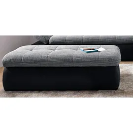 DOMO collection Moric Microfaser Primabelle schwarz/grau