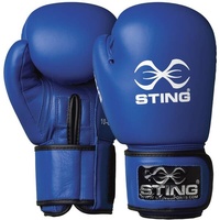Handschuhe Sting IBA Wettkampf Boxhandschuhe, blue, 10
