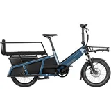 Riese & Müller Riese und Müller Multitinker vario - 20 Zoll 625Wh Enviolo Lastenrad - Petrol Black Matt - Unisize