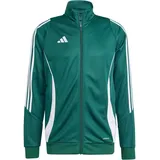 adidas Tiro 24 Trainingsjacke Dunkelgrün/Weiß S