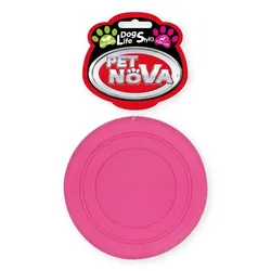 PET NOVA DOG LIFE STYLE Frisbee 18cm Minze Aroma rosa