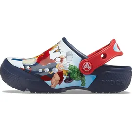 Crocs Unisex Kinder FL Avengers Patch Clog T Clog, Navy, 23/24 EU