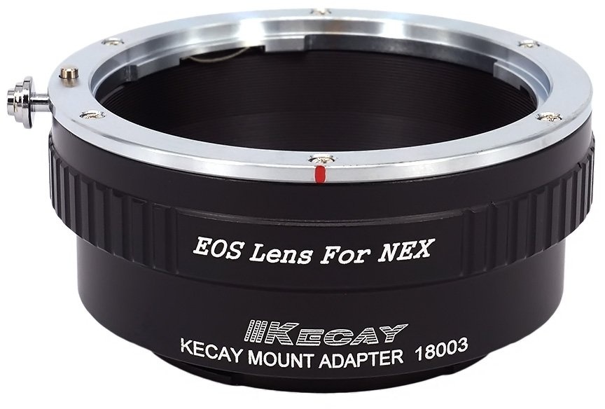 KECAY Objektiv Mount Adapter Ring Objektiv Adapterringe für Canon EOS EF EF-S Objektiv auf Sony NEX E-Mount Kamera NEX-3 NEX-5 NEX-5C NEX-5N NEX-5R NEX-6 NEX-7 NEX-F3 VG10 VG20 EOS-NEX
