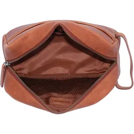 Burkely Antique Avery Kulturbeutel Leder 25 cm braun