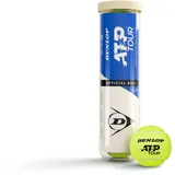 Dunlop Tennisball ATP Tour 4er Tennisbälle - gelb