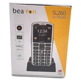 Bea-fon SL260 GSM (2G) Silber