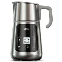 Dreo BaristaMaker Elektrischer Milchaufschäumer All-in-1, 800 ml – Elektrische Heiß-/Kaltschaum-Maschine für Kaffee, Latte Art, automatischer Milchaufschäumer, Milch-/Kräutermilchaufschäumer, geeignet