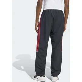 adidas Teamgeist MOTO Trackpant Herren, BLACK / GREEN / better scarlet, S