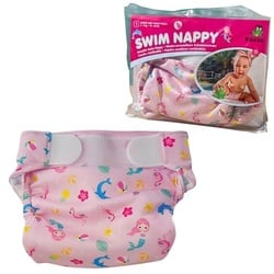 Freds Swim Nappy Schwimmwindel, wiederverwendbar, pink, Größe 1: 4-9 kg