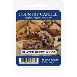 Country Candle Glazed Berry Scones wachs für aromalampen 64 g