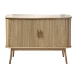CaliCosy 110 x 75 x 39 cm Eichenholzoptik / Braun