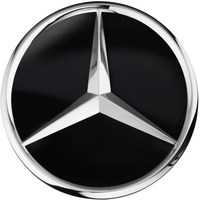 Mercedes-Benz Mercedes-Benz Collection Mercedes-Benz Radnabenabdeckung | Stern erhaben | schwarz matt