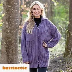 Strickanleitung – Strickmantel aus Woll Butt Innsbruck