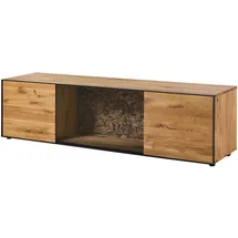 MASSIVMOEBEL24.DE Starnberg Lowboard 200x53x55 cm Natur Geölt Beige Massivholz