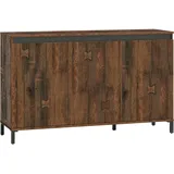 möbelando Genio Industrial 138 x 84 x 40 cm braun / Eiche