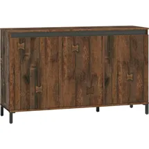 möbelando Genio Industrial 138 x 84 x 40 cm braun / Eiche