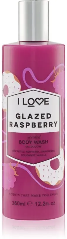I Love Glazed Raspberry Duschgel 350 ml